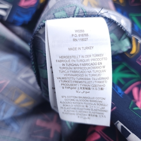 Boden Navy Patterned Dress Sz 4R - Picture 11 of 13